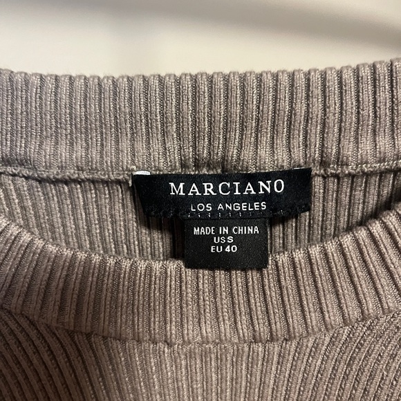 Eco Teti Sweater Top by Marciano (Light Brown) - Picture 2 of 5